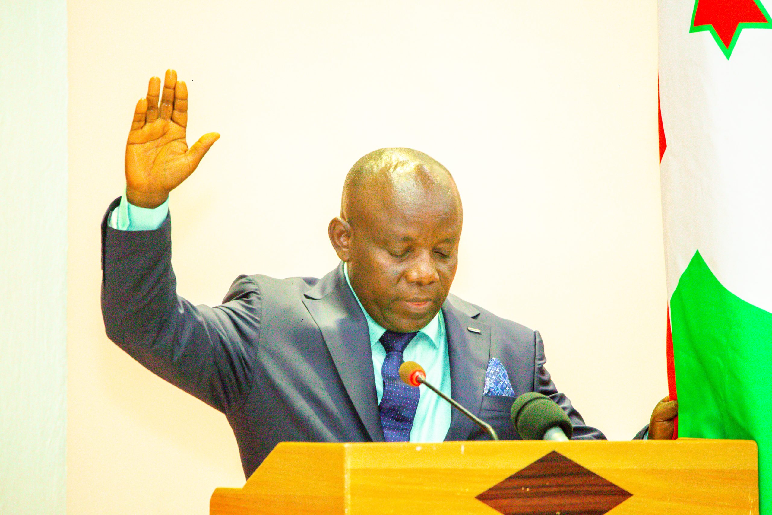 Prestation de serment - Ministre de la Justice