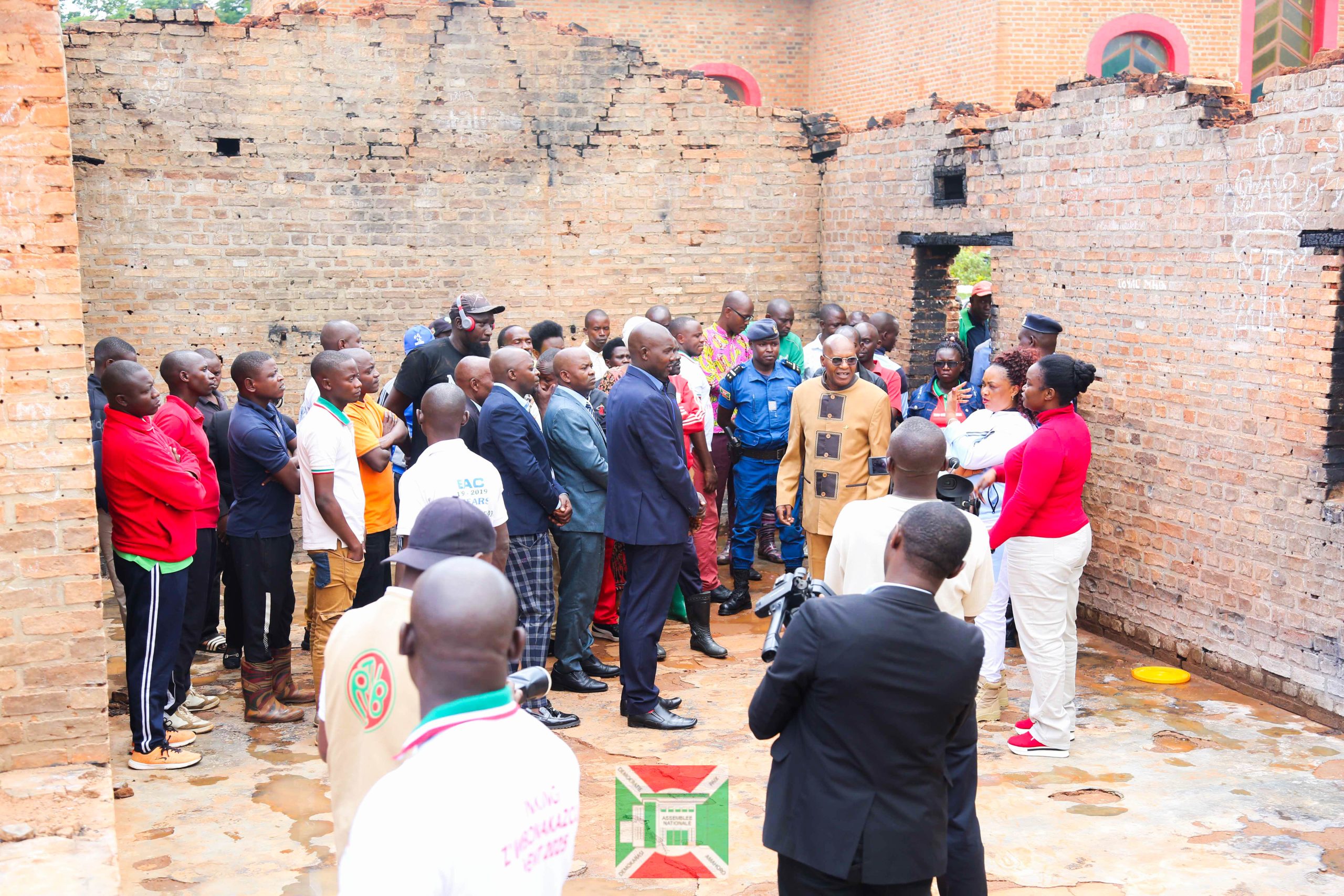 Visite au lycée de Musema