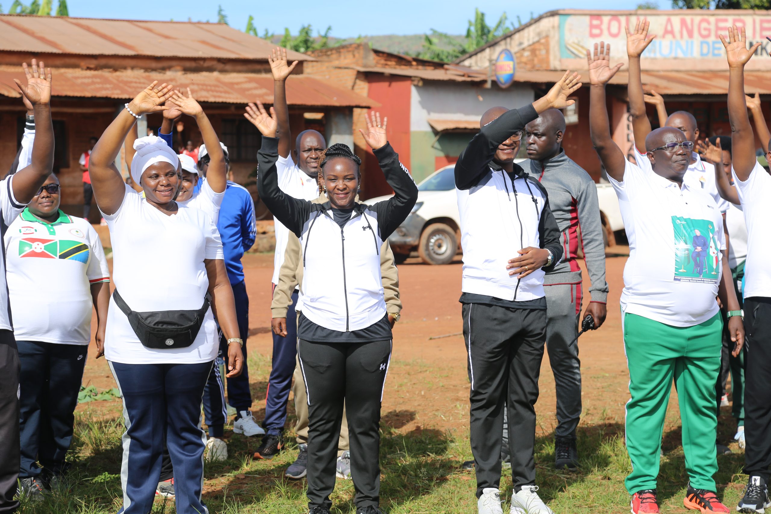 Visite des infrastructures à Buhumuza