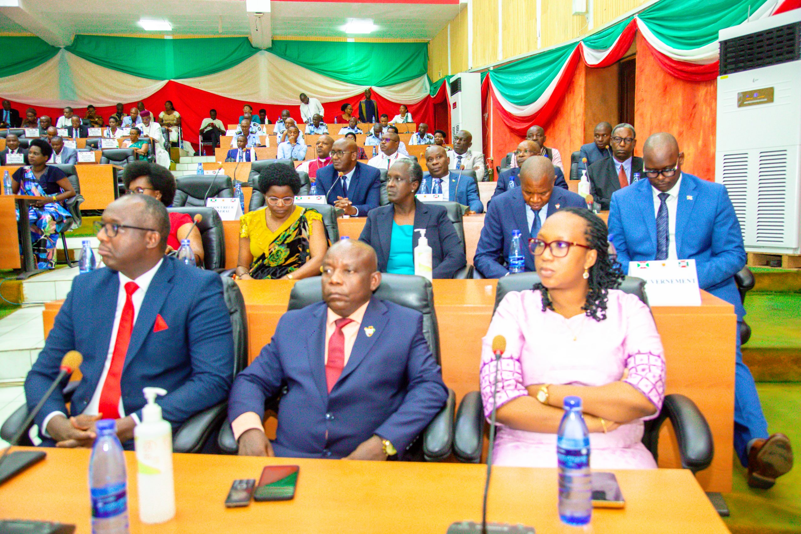 Vue de la session parlementaire