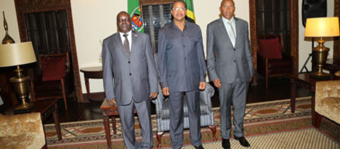 Le Président de l’Assemblée Nationale reçu par le Président de la République Unie de Tanzanie