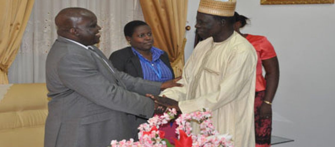 Le Président de l’Assemblée Nationale accueille dans son bureau le Représentant Spécial de l’Union Africaine au Burundi
