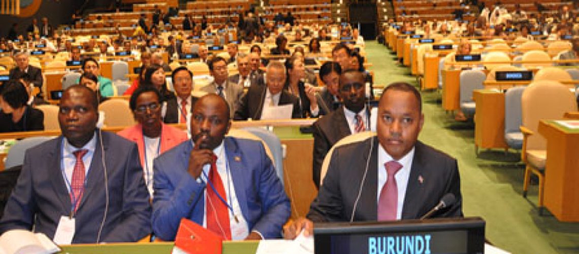 Délégation burundaise a New York
Les Honorables Députés participent à la réunion