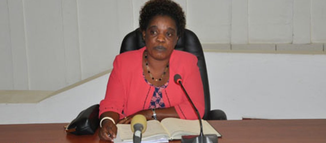 Honorable Virginie Ciza, ministre des Transports, des Travaux Publics et de l’Equipement
