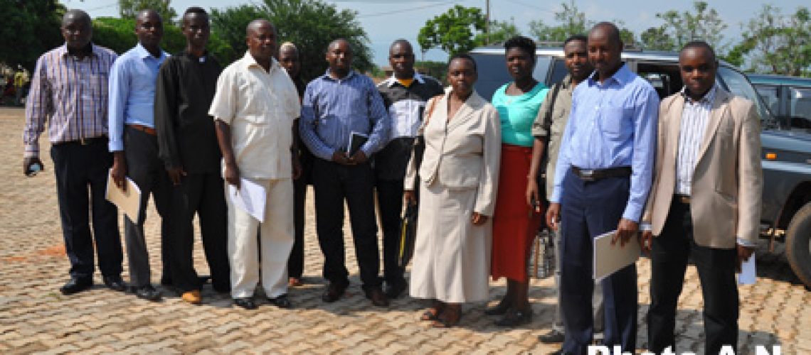 Les Députés membres de la Commission et 3 cadres d’appui au chef-lieu de la Province Cibitoke