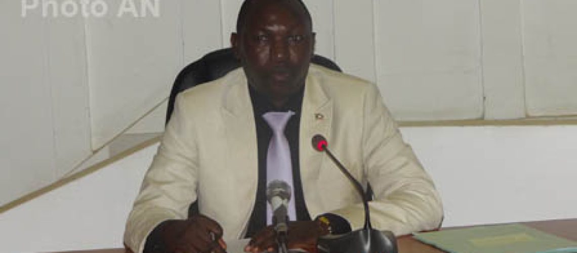 Le ministre de la Justice et Garde des Sceaux, monsieur Pascal Barandagiye