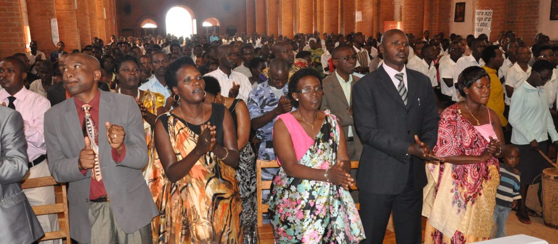Cérémonies religieuses à la Paroisse de Kanyinya