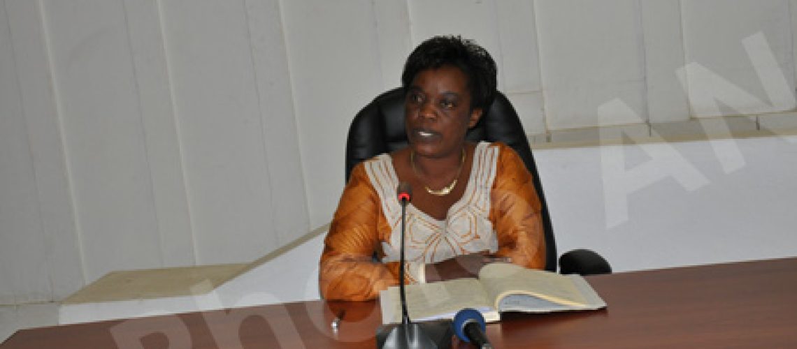 Ir Virginie Ciza,
Ministre des Transports, des Travaux Publics et de l’Equipement