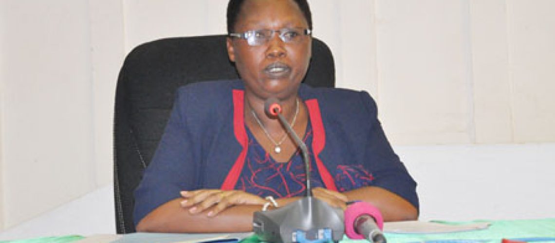 Madame Marie Rose Nizigiyimana, la ministre du Commerce, de l’Industrie, des Postes et du Tourisme