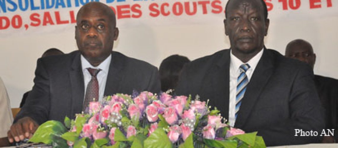 Le Président de l’Assemblée Nationale et l’Ombudsman burundais lors des cérémonies d’ouverture