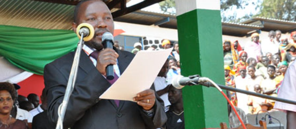 L’administrateur communal de Rango, Salvator Ntirandekura